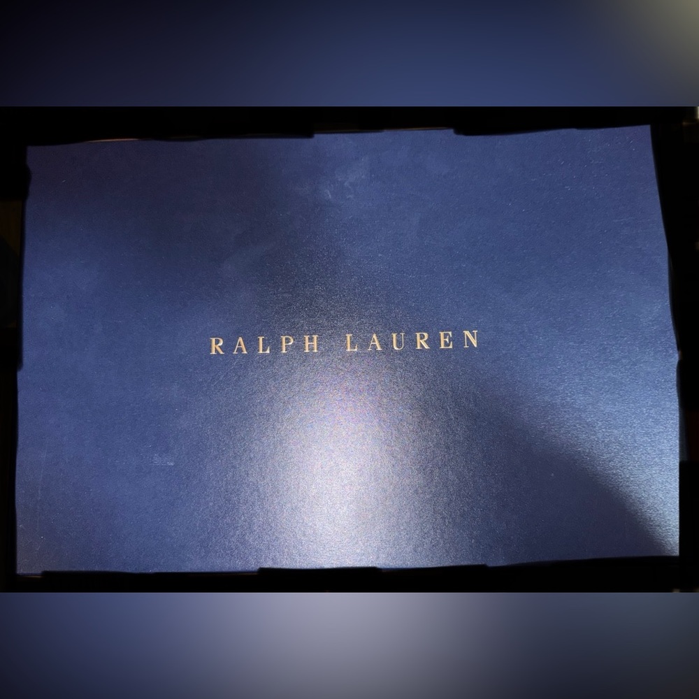 Empty Polo Ralph Lauren box